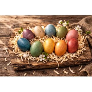 Eier gefärbt 10 Stück
