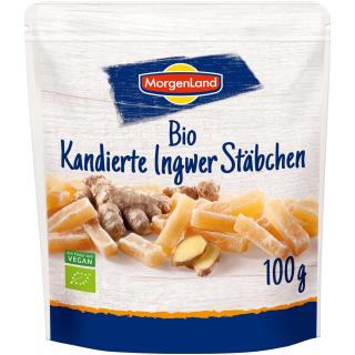 Ingwerstäbchen kandiert