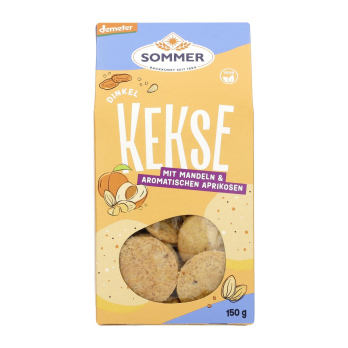 Dinkel Aprikosenkekse 150 g