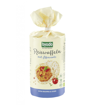 Reiswaffeln Natur mit Meersalz 100g