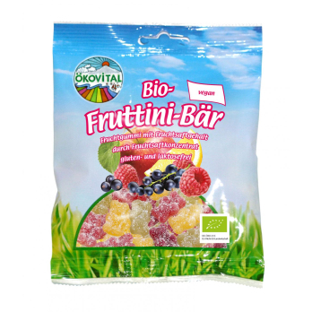Gummi/Fruttini Bärle ohne Gelatine 100g