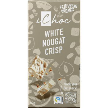 Schokolade White Nougat Vegan