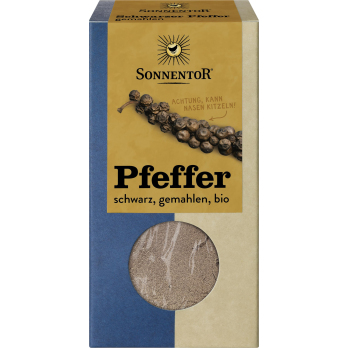 Pfeffer schwarz, gemahlen 50g