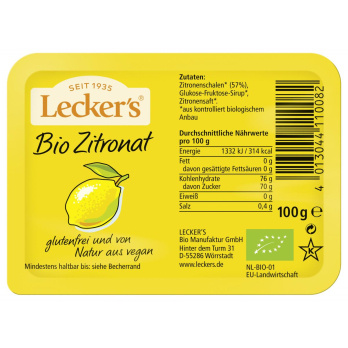 Zitronat gewürfelt 6mm