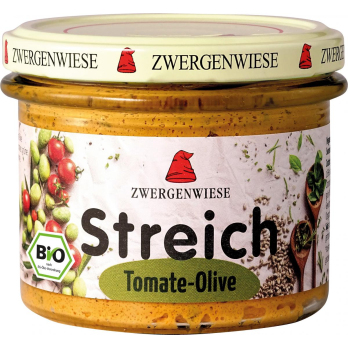 Zwergenwiese Tomate-Olive-Streich 180g