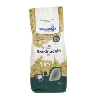 Dinkel Bandnudeln 9mm
