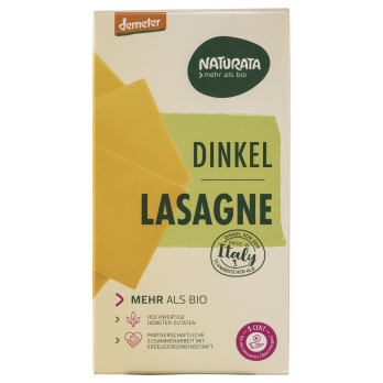Nudeln Lasagneplatten Dinkel 250g