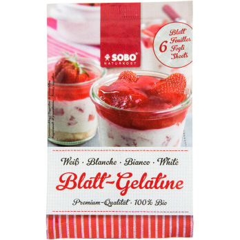 Gelatine 6 Blatt