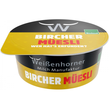 Joghurt Bircher Müsli 125gr Weißenhorn