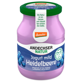 Joghurt Heidelbeere
