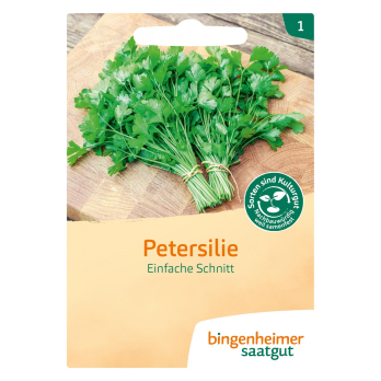 Saatgut Petersilie einfache Schnitt